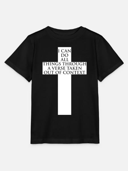 Christ Reformed Christian God Theology - Stanley/Stella MINI CREATOR Kids’ T-Shirt - black
