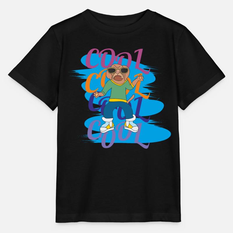Chien cool - T-shirt bio MINI CREATOR Stanley/Stella Enfant - noir