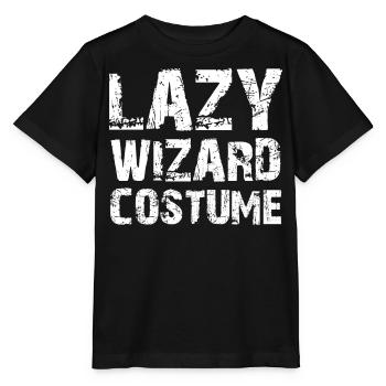Ren Fair Renaissance Festival - Lazy Medieval Wiza - Stanley/Stella MINI CREATOR Kids’ T-Shirt - black - Front - Mikhail (115cm)