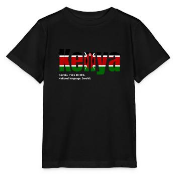 Kenya - T-shirt bio MINI CREATOR Stanley/Stella Enfant - noir - Devant - Mikhail (115cm)