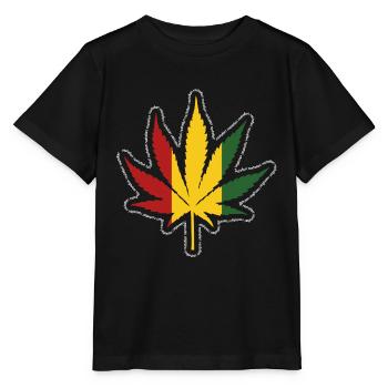 Reggae - Stanley/Stella MINI CREATOR Kids’ T-Shirt - black - Front - Mikhail (115cm)