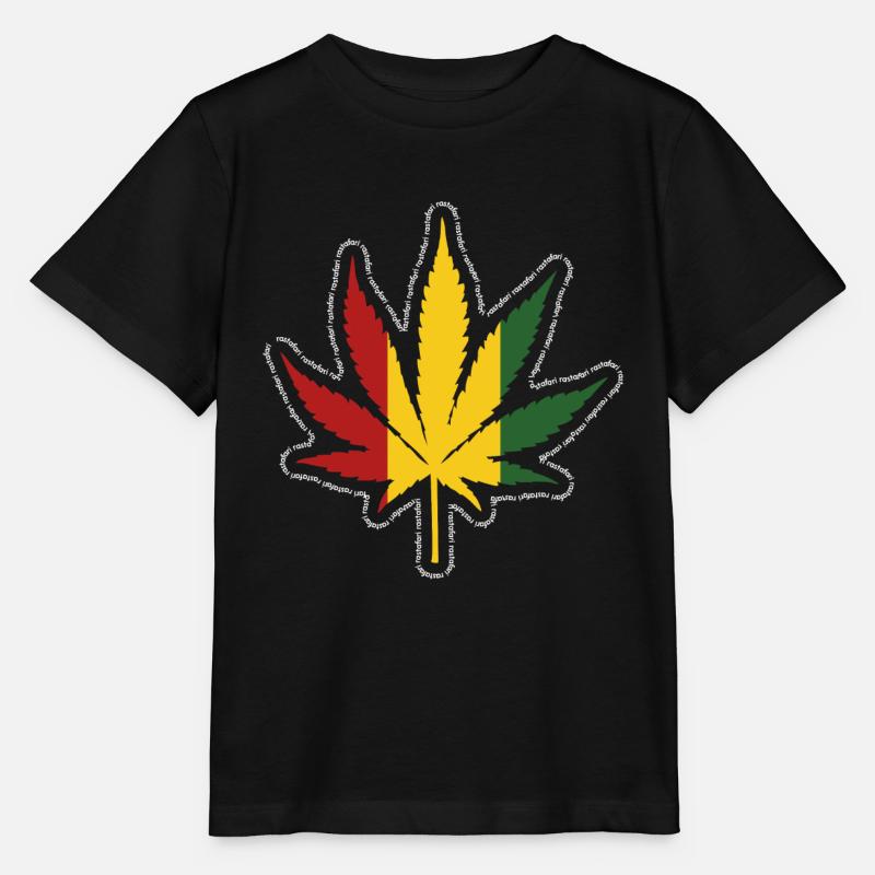 Reggae - Stanley/Stella MINI CREATOR Kids’ T-Shirt - black