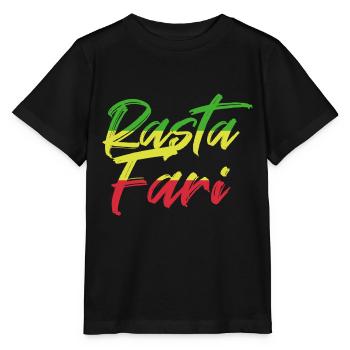 reggae - Stanley/Stella MINI CREATOR Kids’ T-Shirt - black - Front - Mikhail (115cm)