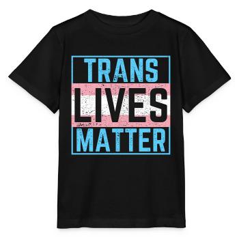 Transgender Leben - Stanley/Stella Kinder T-Shirt MINI CREATOR  - Schwarz - Vorne - Mikhail (115cm)