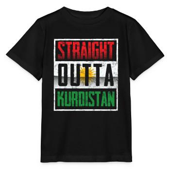 Direkt Aus Kurdistan - Stanley/Stella Kinder T-Shirt MINI CREATOR  - Schwarz - Vorne - Mikhail (115cm)
