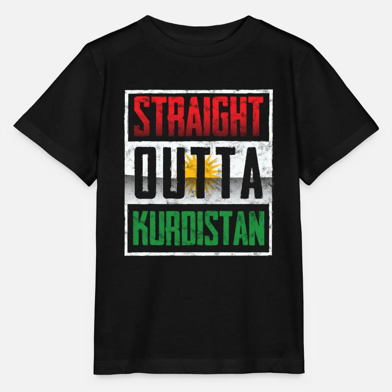 Direct from Kurdistan - Stanley/Stella MINI CREATOR Kids’ T-Shirt - black