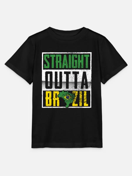 Direkt Aus Brasilien - Stanley/Stella Kinder T-Shirt MINI CREATOR - Schwarz