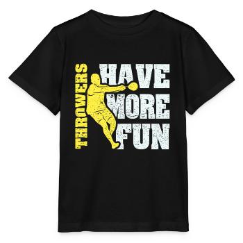 Lanceur de marteau - T-shirt bio MINI CREATOR Stanley/Stella Enfant - noir - Devant - Mikhail (115cm)