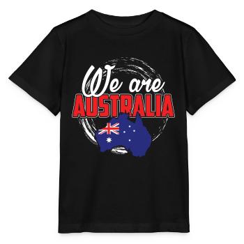 Wir Sind Australien - Stanley/Stella Kinder T-Shirt MINI CREATOR  - Schwarz - Vorne - Mikhail (115cm)