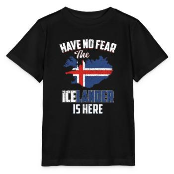 Islande - T-shirt bio MINI CREATOR Stanley/Stella Enfant - noir - Devant - Mikhail (115cm)
