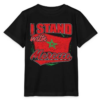 MAROKKO - Stanley/Stella Kinder T-Shirt MINI CREATOR  - Schwarz - Vorne - Mikhail (115cm)