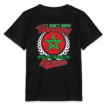Marokko - Stanley/Stella Kinder T-Shirt MINI CREATOR  - Schwarz - Vorne - Mikhail (115cm)