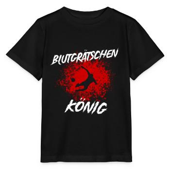 Blutgrätschen-König Verteidiger Defensiv Grätsche - Stanley/Stella Kinder T-Shirt MINI CREATOR  - Schwarz - Vorne - Mikhail (115cm)