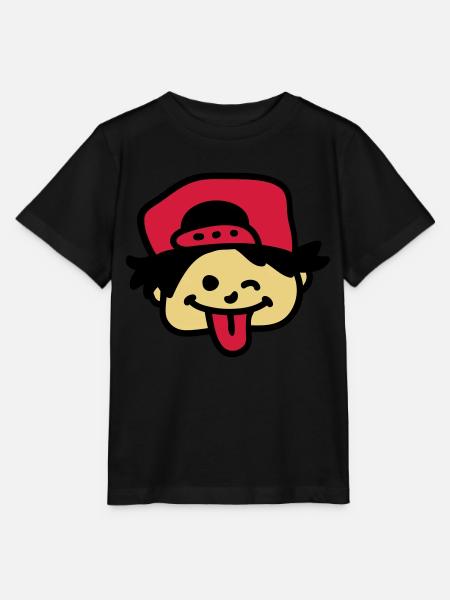 Naughty Boy 3 - Stanley/Stella MINI CREATOR Kids’ T-Shirt - black