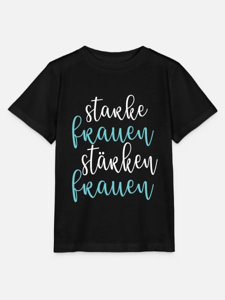 Frauenpower Powerfrau Starke Frauen Stärken Frauen - Stanley/Stella Kinder T-Shirt MINI CREATOR - Schwarz