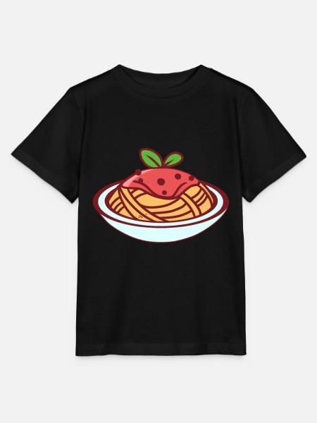 Spaghettis - T-shirt bio MINI CREATOR Stanley/Stella Enfant - noir