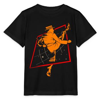 Ska Musik - Stanley/Stella Kinder T-Shirt MINI CREATOR  - Schwarz - Vorne - Mikhail (115cm)