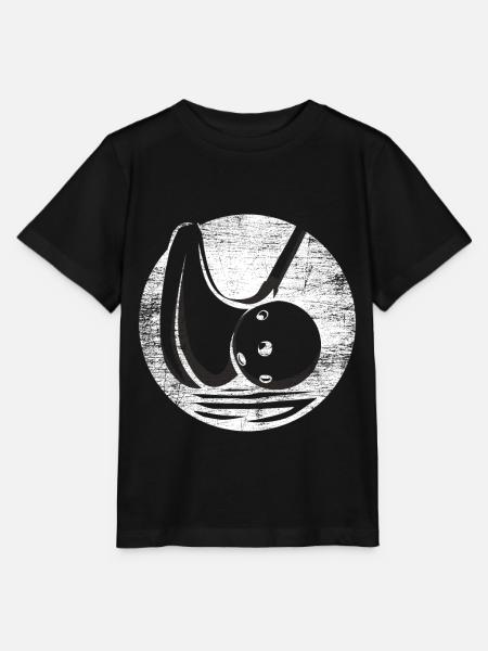Floorball Hockey deportivo - T-shirt MINI CREATOR barn från Stanley/Stella - svart
