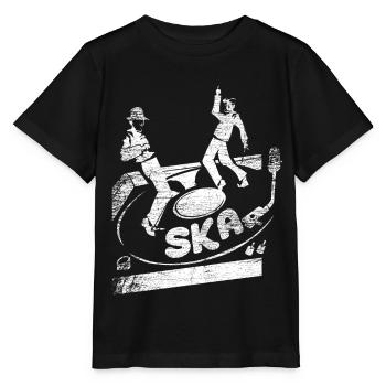 Ska music genre - Stanley/Stella MINI CREATOR Kids’ T-Shirt - black - Front - Mikhail (115cm)