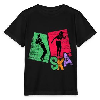 Ska music gift - Stanley/Stella MINI CREATOR Kids’ T-Shirt - black - Front - Mikhail (115cm)