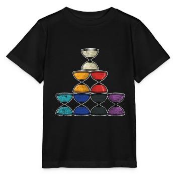 Cadeau diabolo - T-shirt bio MINI CREATOR Stanley/Stella Enfant - noir - Devant - Mikhail (115cm)