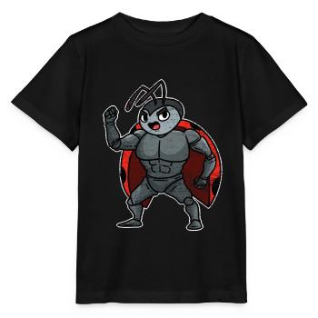 coccinelle - T-shirt bio MINI CREATOR Stanley/Stella Enfant - noir - Devant - Mikhail (115cm)