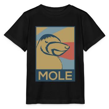 mole - Stanley/Stella MINI CREATOR Kids’ T-Shirt - black - Front - Mikhail (115cm)