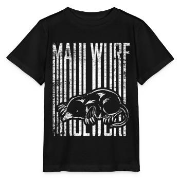 Maulwurf - Stanley/Stella Kinder T-Shirt MINI CREATOR  - Schwarz - Vorne - Mikhail (115cm)