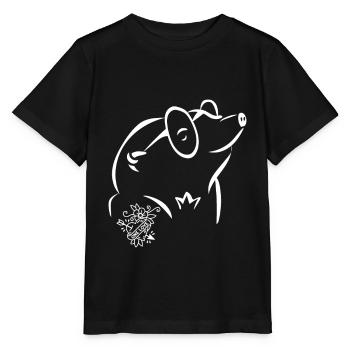 mole - Stanley/Stella MINI CREATOR Kids’ T-Shirt - black - Front - Mikhail (115cm)