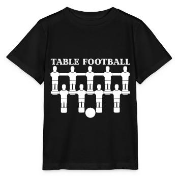 table football - Stanley/Stella MINI CREATOR Kids’ T-Shirt - black - Front - Mikhail (115cm)