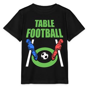 football de table - T-shirt bio MINI CREATOR Stanley/Stella Enfant - noir - Devant - Mikhail (115cm)