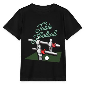 table football - Stanley/Stella MINI CREATOR Kids’ T-Shirt - black - Front - Mikhail (115cm)