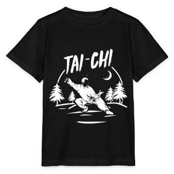 Tai Chi - Stanley/Stella Kinder T-Shirt MINI CREATOR  - Schwarz - Vorne - Mikhail (115cm)