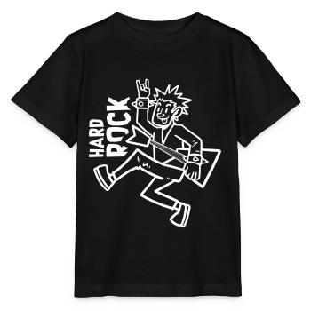 Hard rock - T-shirt bio MINI CREATOR Stanley/Stella Enfant - noir - Devant - Mikhail (115cm)