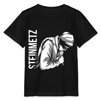 tailleur de pierre - T-shirt bio MINI CREATOR Stanley/Stella Enfant - noir - Devant - Mikhail (115cm)
