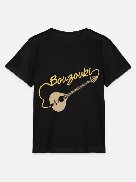 Bouzouki - Stanley/Stella Kinder T-Shirt MINI CREATOR - Schwarz