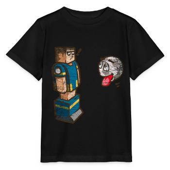 Table football gift - Stanley/Stella MINI CREATOR Kids’ T-Shirt - black - Front - Mikhail (115cm)