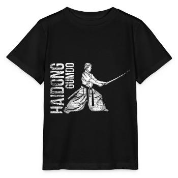 Haidong Gumdo cadeau - T-shirt bio MINI CREATOR Stanley/Stella Enfant - noir - Devant - Mikhail (115cm)