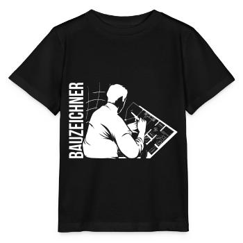 dessinateur - T-shirt bio MINI CREATOR Stanley/Stella Enfant - noir - Devant - Mikhail (115cm)