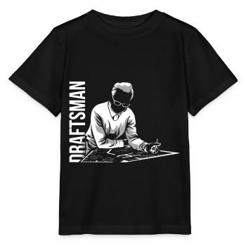 dessinateur - T-shirt bio MINI CREATOR Stanley/Stella Enfant - noir - Devant - Mikhail (115cm)