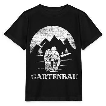 Gartenarbeit Gartenbau - Stanley/Stella Kinder T-Shirt MINI CREATOR  - Schwarz - Vorne - Mikhail (115cm)