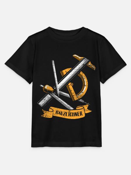 dessinateur - T-shirt bio MINI CREATOR Stanley/Stella Enfant - noir