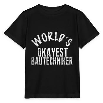 bautechniker Geschenk - Stanley/Stella Kinder T-Shirt MINI CREATOR  - Schwarz - Vorne - Mikhail (115cm)