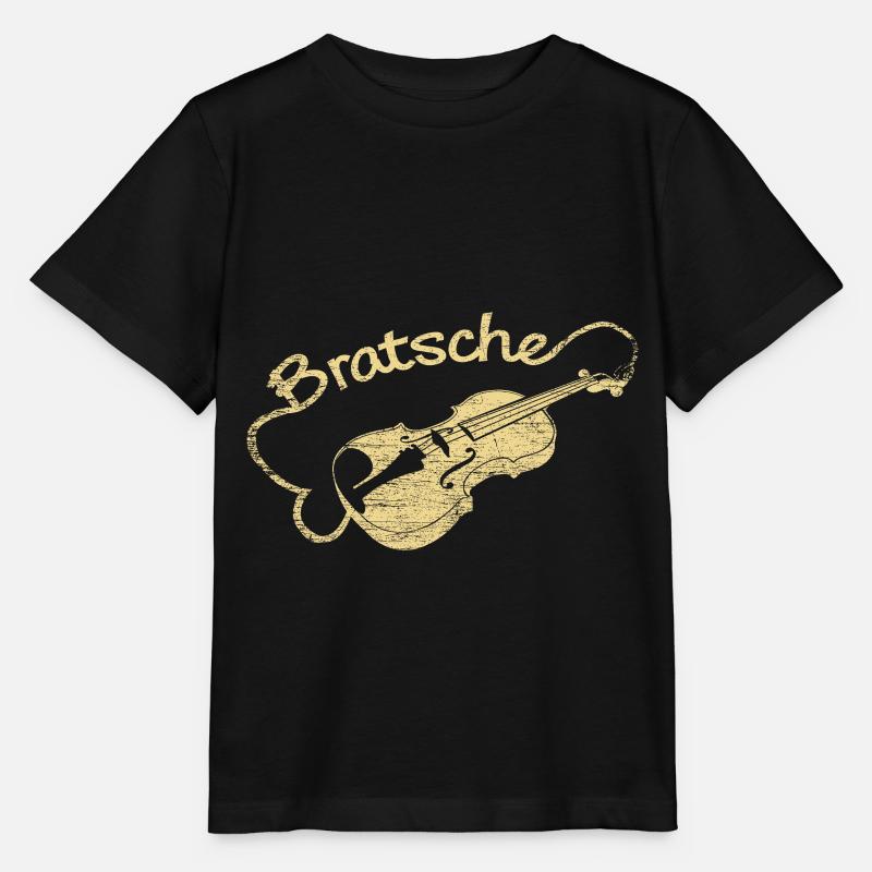 Cadeau alto - T-shirt bio MINI CREATOR Stanley/Stella Enfant - noir