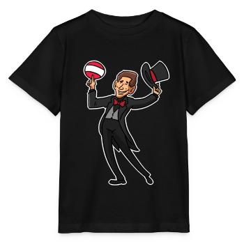 Sebastian Kurz - T-shirt bio MINI CREATOR Stanley/Stella Enfant - noir - Devant - Mikhail (115cm)