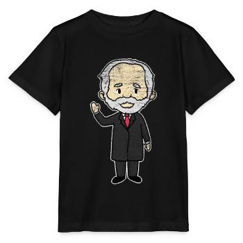 Compositeur Pyotr Tchaïkovski - T-shirt bio MINI CREATOR Stanley/Stella Enfant - noir - Devant - Mikhail (115cm)