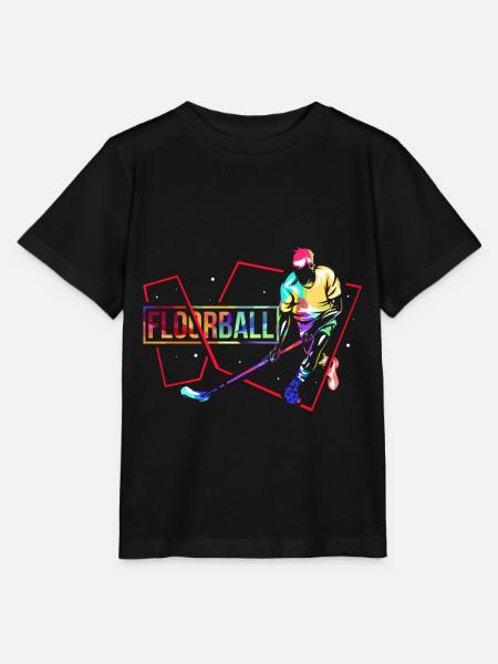 Unihokej - T-shirt MINI CREATOR barn från Stanley/Stella - svart