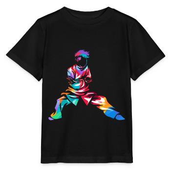 Tai Chi - Stanley/Stella Kinder T-Shirt MINI CREATOR  - Schwarz - Vorne - Mikhail (115cm)