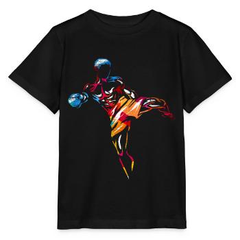Cadeau de Muay Thai Fighter - T-shirt bio MINI CREATOR Stanley/Stella Enfant - noir - Devant - Mikhail (115cm)