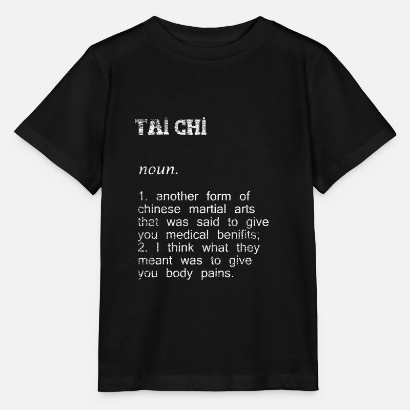Tai Chi gift - Stanley/Stella MINI CREATOR Kids’ T-Shirt - black